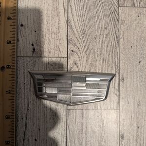 Cadillac Silver Car Emblem